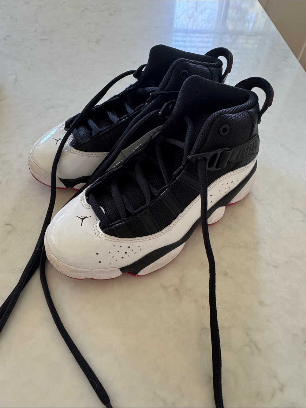 Nike Jordan Kids Black Size 12, Air Jordan 6 Rings